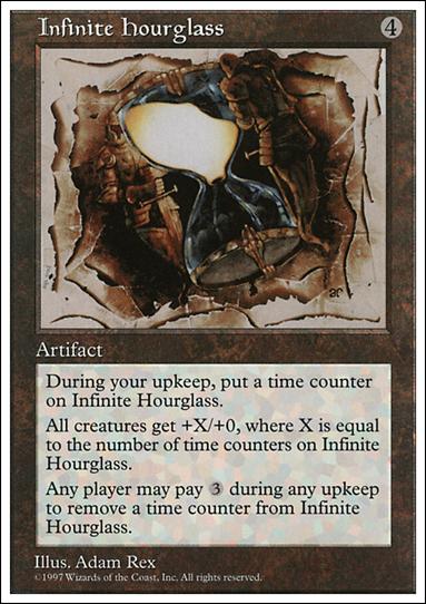 Magic the Gathering: 5th Edition (Base Set) card 379 Infinite Hourglass