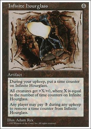 Magic the Gathering: 5th Edition (Base Set) card 379 Infinite Hourglass