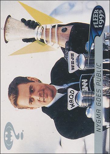 Batman Forever (Retail Base Set) card 76 Nygma Goes Public