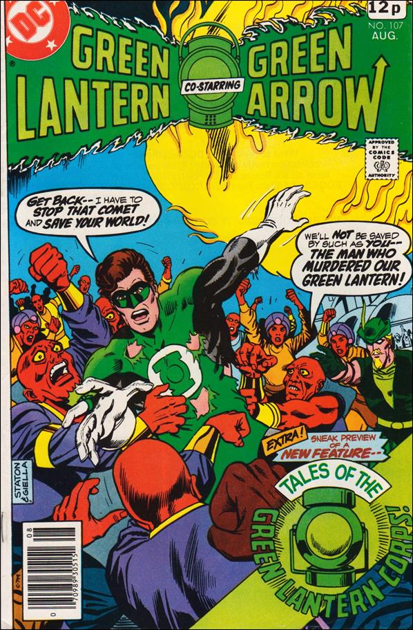 Green Lantern (1960) issue 107-B UK Price Cover