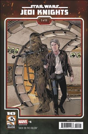 Star Wars: Jedi Knights issue 4-B Chris Sprouse The Force Awakens 10th Ann. Cover