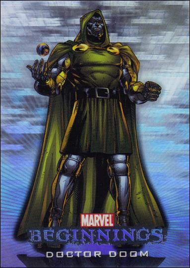Marvel Beginnings: Series 1 (Marvel Villains Hologram Subset) card H-7 Doctor Doom