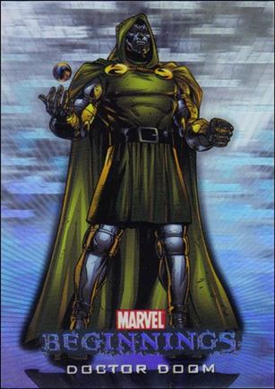 Marvel Beginnings: Series 1 (Marvel Villains Hologram Subset) card H-7 Doctor Doom