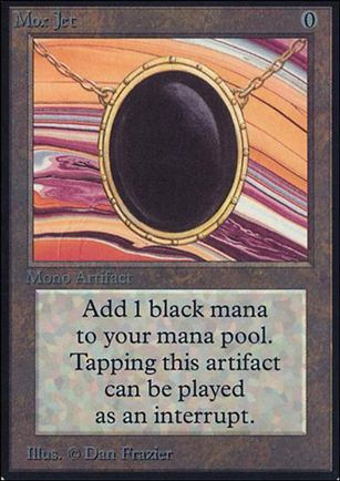 Magic the Gathering: Limited Edition Alpha (Base Set) card 263 Mox Jet