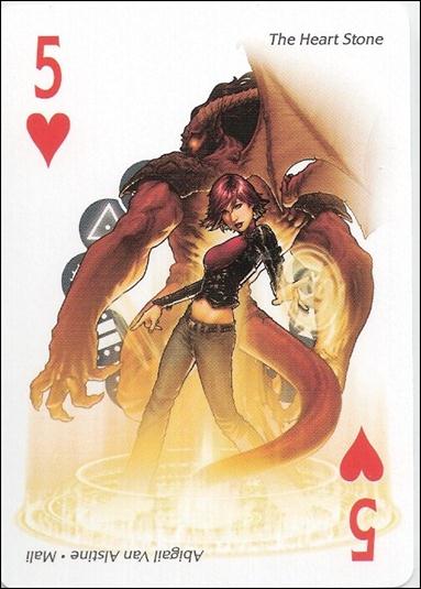 Artifacts Playing Cards (Promo) card 5 Hearts The Heart Stone - Abigail Van Alstine/Mali