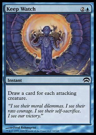 Magic the Gathering: Planechase (Base Set) card 10 Keep Watch