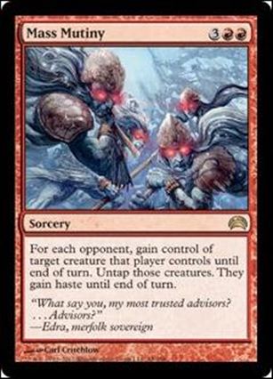 Magic the Gathering: Planechase 2012 Edition (Base Set) card 48 Mass Mutiny