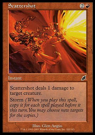 Magic the Gathering: Scourge (Base Set) card 102 Scattershot