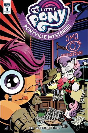 My Little Pony: Ponyville Mysteries issue 1-C Andy Price 1:10 Cover