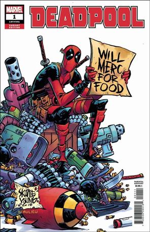 Deadpool (2018) issue 1-D Skottie Young 1:25 Cover