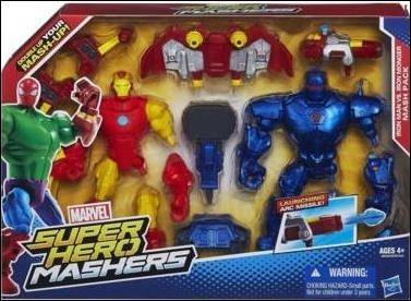 Marvel Super Hero Mashers (2-Packs)  figure 3 Iron Man vs Iron Monger