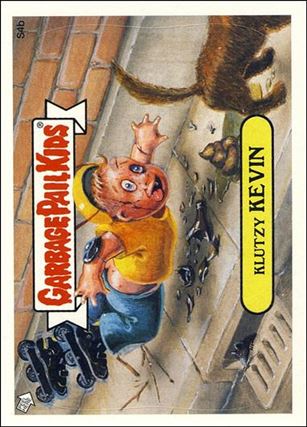 Garbage Pail Kids All-New Series 2 (Scratch 'n Stink Subset) card S4b Klutzy Kevin
