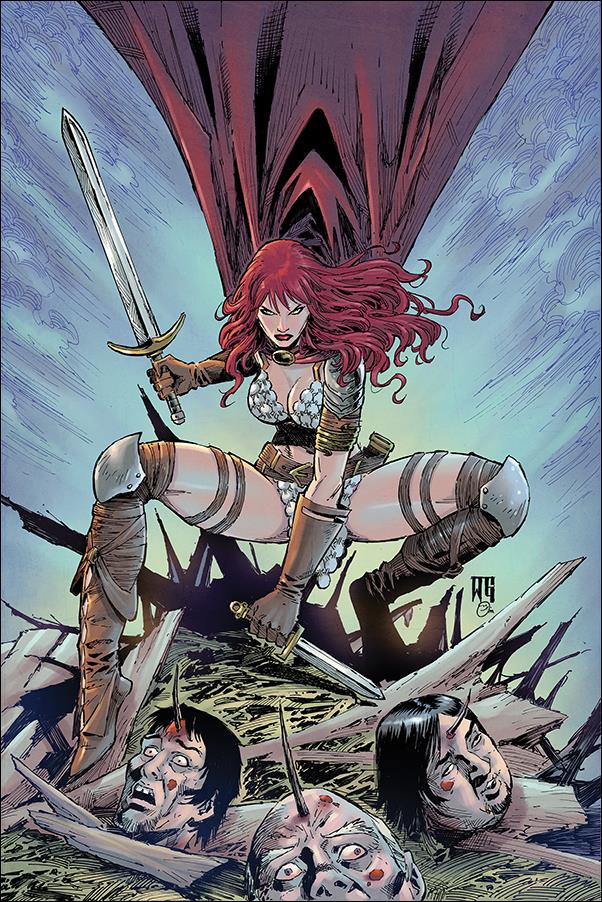 Red Sonja (2023) issue 10-J Walter Geovani Virgin 1:15 Cover