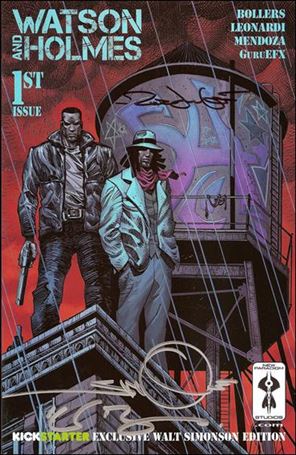 Watson & Holmes issue 1-D Walt Simonson Kickstarter Cover (Signed by Team) 