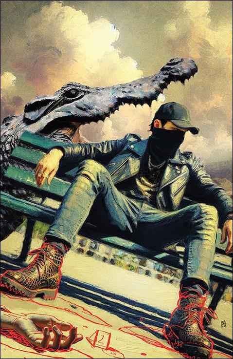 Crocodile Black (2024) issue 1-B Andrea Sorrentino 1:10 Virgin Cover