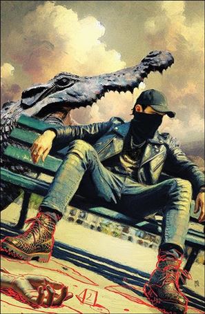 Crocodile Black (2024) issue 1-B Andrea Sorrentino 1:10 Virgin Cover
