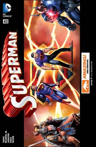 Superman (2011) issue 43-C John Romita Jr. Amazing! Con Cover