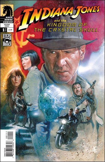 Indiana Jones and the Kingdom of the Crystal Skull issue 1 Hugh Fleming Cover