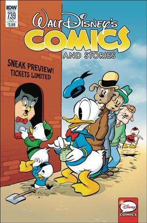 Walt Disney's Comics and Stories (2009) issue 739-B Subscription Cover