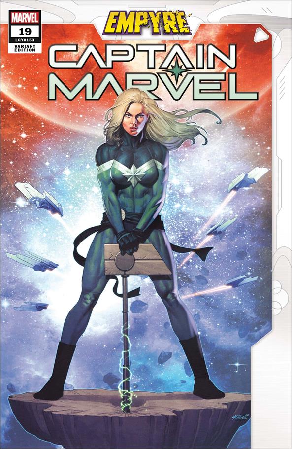Captain Marvel (2019) issue 19-B Ariel Olivetti Cover