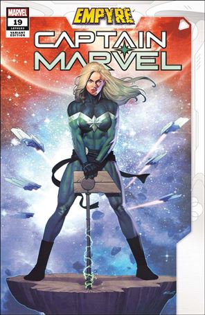 Captain Marvel (2019) issue 19-B Ariel Olivetti Cover