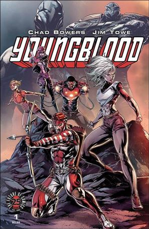 Youngblood (2017) issue 2-C Canaan White Cover