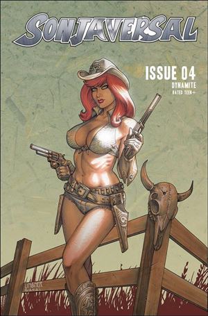 Sonjaversal issue 4-B Joseph Michael Linsner Cover