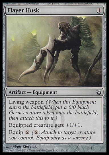 Magic the Gathering: Mirrodin Besieged (Base Set) card 107 Flayer Husk