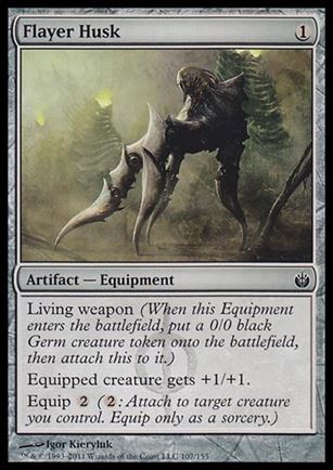Magic the Gathering: Mirrodin Besieged (Base Set) card 107 Flayer Husk