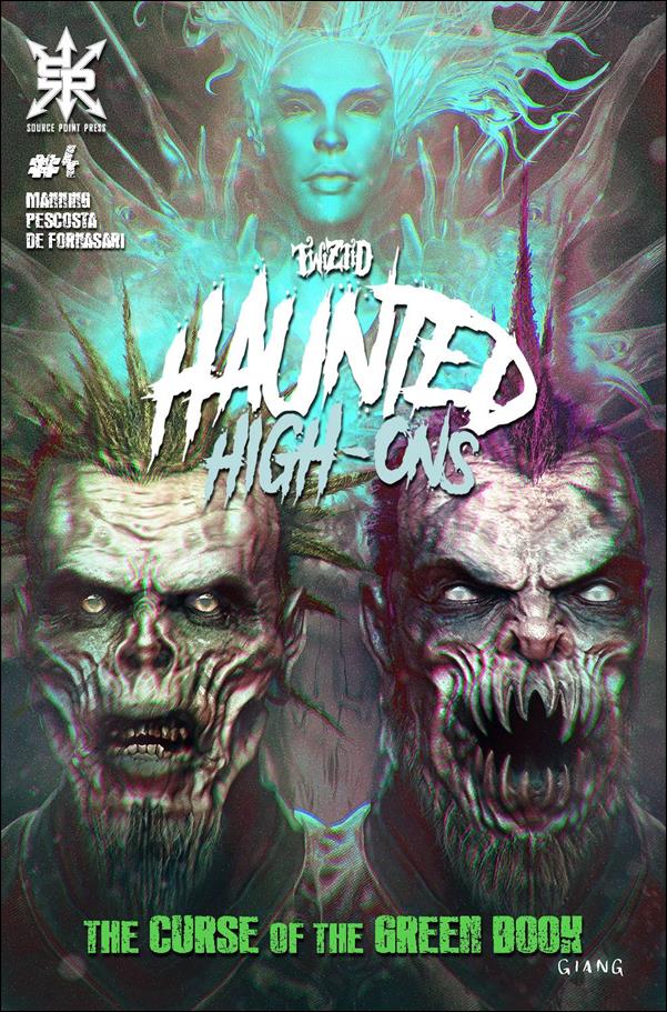 Twiztid Haunted High-Ons: The Curse of the Green Book issue 4-B John Giang Cover