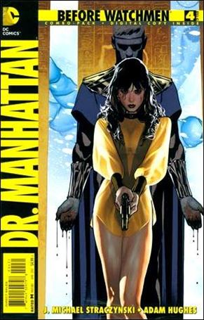 Before Watchmen: Dr. Manhattan issue 4-B Polybagged Adam Hughes Cover Combo Pack