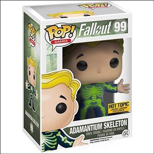POP! Games figure 99 Adamantium Skeleton (Hot Topic Mystery Box 1:10)