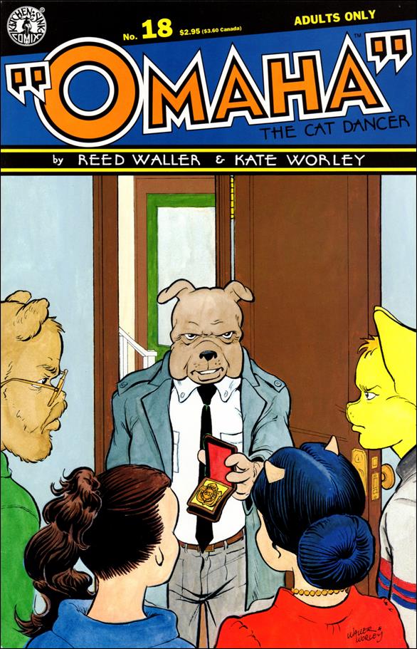 Omaha the Cat Dancer (1984) issue 18