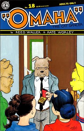 Omaha the Cat Dancer (1984) issue 18