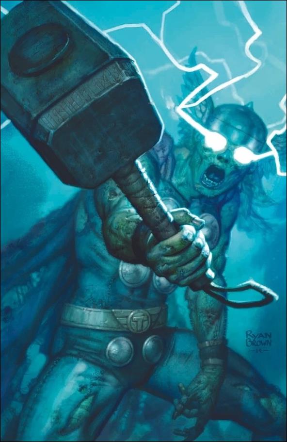 Marvel Zombies Resurrection (2019) issue 1-M Ryan Brown Comics Elite Virgin Cover 1/1000