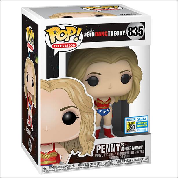 POP! Television figure 835 Penny as Wonder Woman