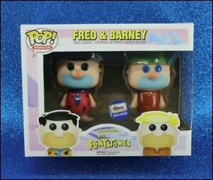 Pop! Animation Multi-Packs figure '17'-D Fred & Barney (Black / Green Hair) Gemini Toys