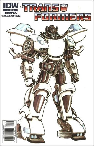 Transformers (2009) issue 8-C Don Figueroa 1:10 Sketch Cover