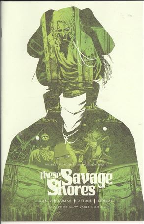These Savage Shores issue 4-B Second Printing Cover