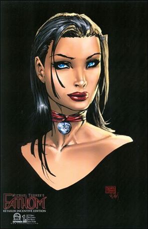Michael Turner's Fathom (2008) issue 1-D Michael Turner Incentive Cover