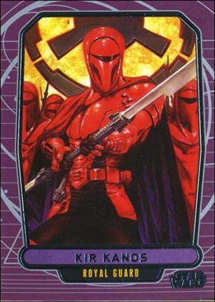 Star Wars Galactic Files (Base Set) card 216 Kir Kanos Royal Guard