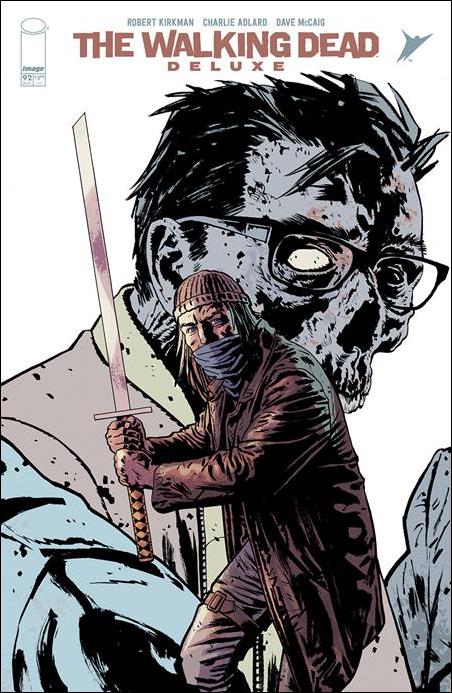 Walking Dead Deluxe issue 92-C Sean Phillips Connecting Cardstock Cover