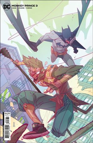 Monkey Prince issue 3-C Kim Jacinto 1:25 Cardstock Cover