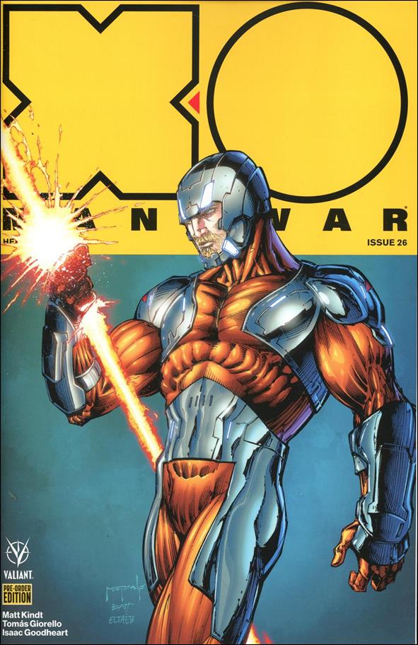 X-O Manowar (2017) issue 26-D Thomas Giorello Pre-Order Cover