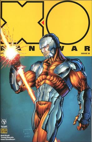 X-O Manowar (2017) issue 26-D Thomas Giorello Pre-Order Cover
