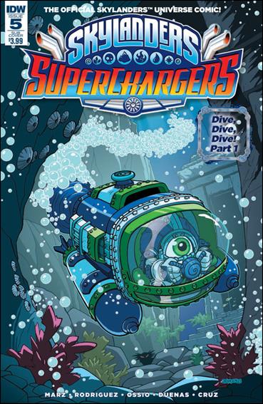 Skylanders Superchargers issue 5-B Jack Lawrence Subscription Cover