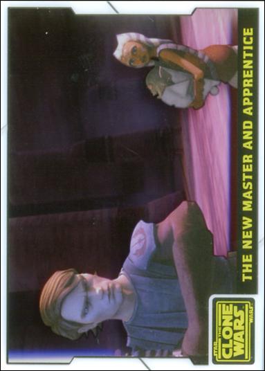 Star Wars: The Clone Wars (Animation Cel Subset) card 3 The New Master and Apprentice