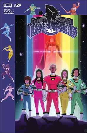 Mighty Morphin Power Rangers issue 29-B Jordan Gibson Subscription Cover