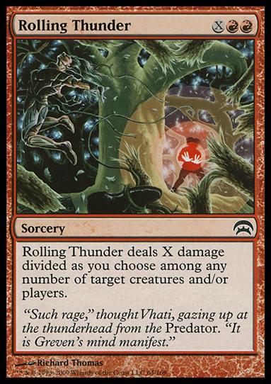 Magic the Gathering: Planechase (Base Set) card 64 Rolling Thunder