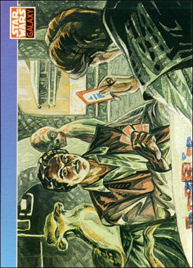 Star Wars Galaxy: Series 1 (Base Set) card 109 Cynthia Martin